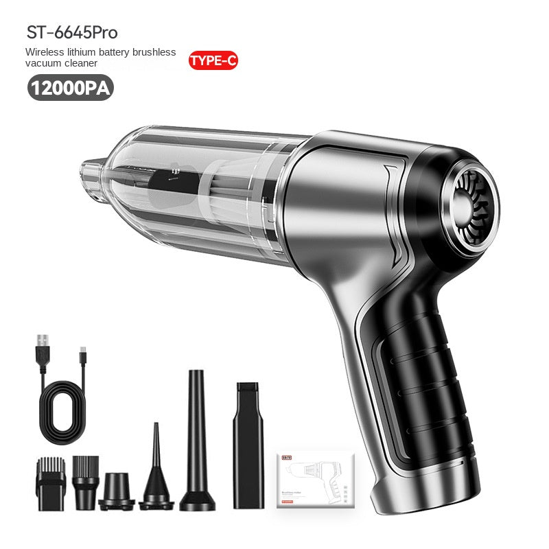 Portable Wireless Car Vacuum Cleaner High Power, Strong Suction, Handheld Mini for Car and Home Use